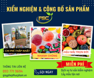 Dịch vụ xin giấy công bố sản phẩm nào uy tín ở TPHCM và Bình Dương